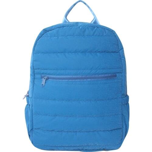 Puffer Backpack Causal backpack Bookbag for woman
