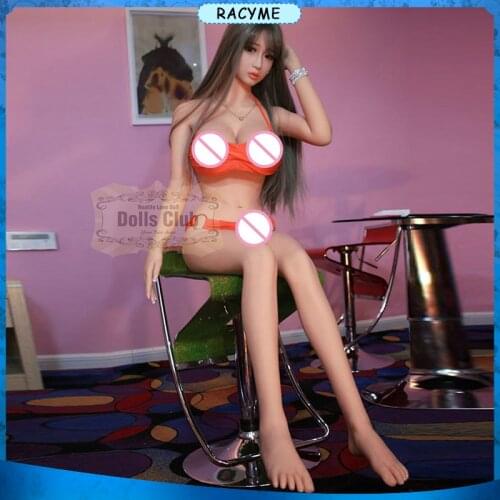 158cm Realistic Silicone Sex Dolls for Men with Skeleton TPE Love Doll Adult Real Lifelike Big Breast Sex Dolls Adult Sexy Toys