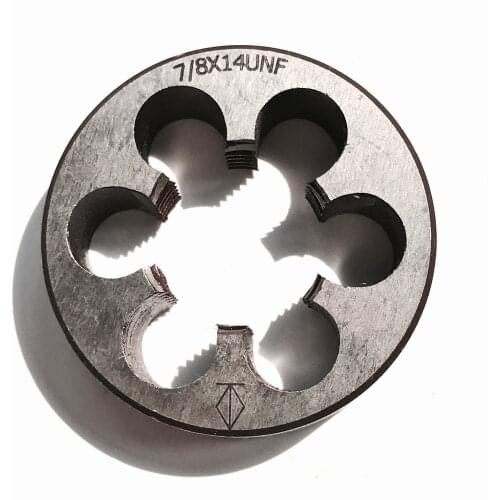 Free shipping of 1PC Alloy steel made UN/UNC/UNF/UNS/UNEF manual die 7/8"-9/10/12/14/16/18/20/24/27/28/32 for hand threading
