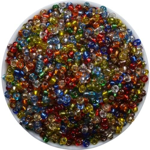 3mm 1000Pcs Mixed Colors Czech Glass Seed Beads Spacer Crystal Beads Charms Loose Lampwork Glass Beads For Jewelry Making