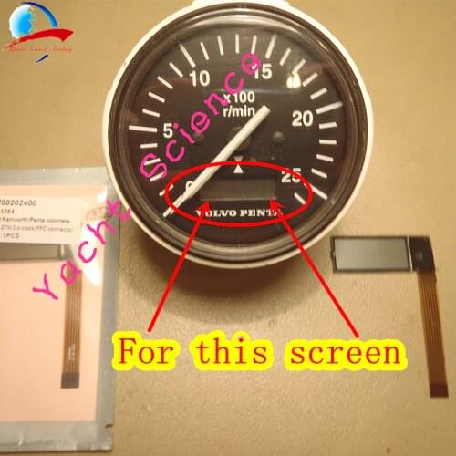 Tachometer Speedometer LCD display for MANITOU Kenworth trucks/VDO international/VDO cockpit vision/Jcb tractor/Volvo penta boat