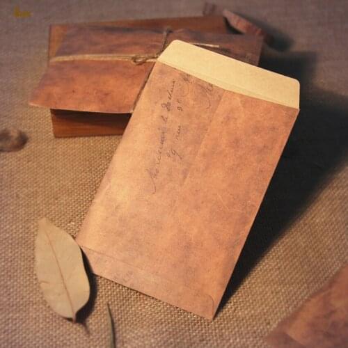 100pcs L*W: 16x11cm Vintage Kraft DIY Multifunction envelope /Gift envelopes for wedding / Kraft paper wedding envelope office