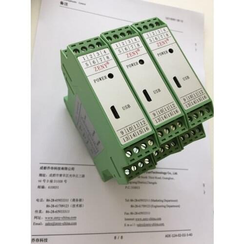 High-precision Hydraulic Proportional Valve Amplifier, Double Solenoid, Solenoid Directional Valve Controller ADE-12A-02-D2-3-50