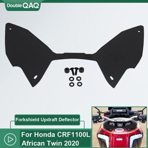 CRF1100L Motorcycle Accessories Forkshield Updraft Deflector For HONDA CRF 1100L CRF 1100 L Africa Twin 2020