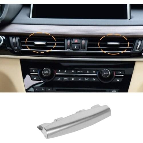 Car Center Console Air Conditioning Vent Outlet Clip Tab Trim Front Row AC Vent Clip for-BMW X5 X6 F15 F16 2014-2018