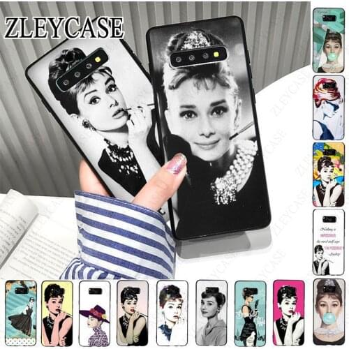 Audrey Hepburn Phone Case Shell For samsung galaxy s10plus s10e s10lite s9 s8plus s20plus s7 s6edge s20ultra Mobile Cases