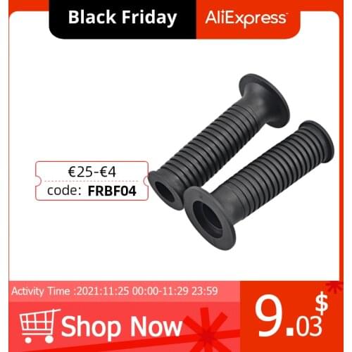 Black Rubber Handlebar Hand Grip Handgrip For BMW R1200RS K1200RS K1200GT R1150GS R1150R R1100S R1100RS R1100RT K100RS F650GS