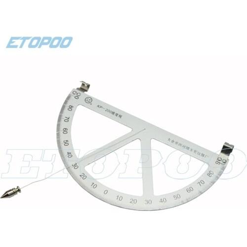 Slope Level Mine Gradiometer Clinometer Angle Ruler Slope Diagram Adjustable Triangle Angle Slope Level Meter Finder Tool