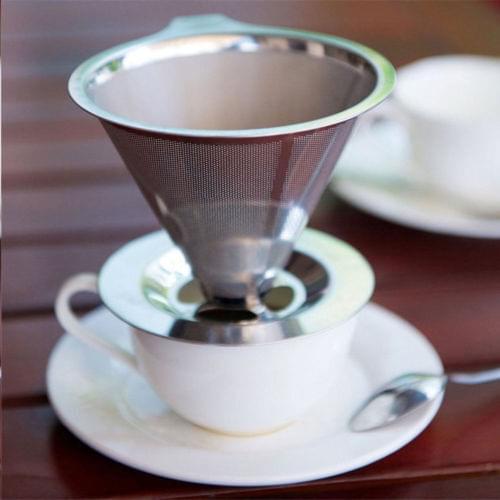 Home & Kitchen Tool Stainless Steel Reusable Coffee Filters Pods Tea Filter Coffee Filters Pcs Coffee Dripper