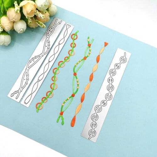 Julyarts New Customized Carbon steel Die Lace Frame Cutting Dies Scrapbooking Embossing DIY Card Decorative