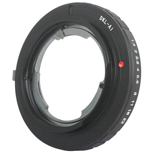 DKL-AI Voigtlander Retina DKL Lens to AI Adapter ring for d300 d200 D5100 D90 D700 D4 D3 D600 D800 d810 Camera