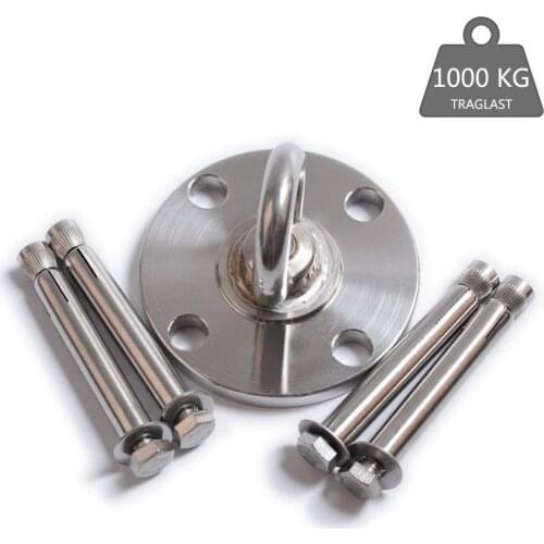 304 stainless steel Mount Anchor Bracket Hook Wall /Ceiling Mount Bracket Yoga Swing Hammock Hooks for Gym Boxing Training