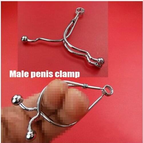 Medium Stainless steel Medical Male Penis Clamp Urological Instrument Medical Purposes Urology Incontinence Sex Dummy M70110