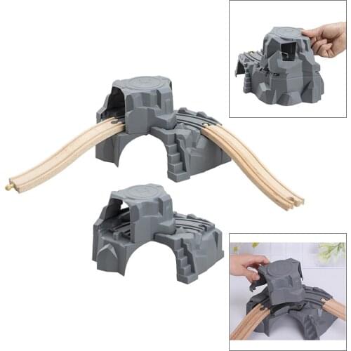 Train Railway Track Building Rail Vehicle Play Set Child Toy