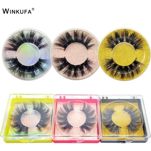 Winkufa 3D Mink Eyelashes Extension Supplies Natural Fluffy Crisscross Wedding Party False Eyelash Sexysheep Lashes