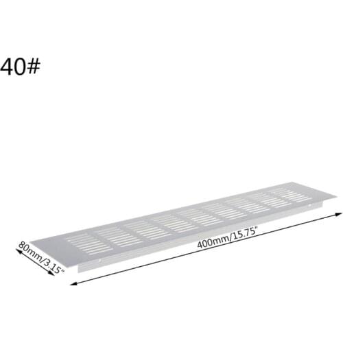 Aluminum Alloy Air Vent Perforated Sheet Web Plate Ventilation Grille 62KD