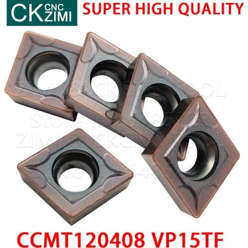 CCMT120408 VP15TF CCMT 120408 VP15TF Carbide Inserts Turning Inserts Tools CNC Milling Cutter Cutting Tools for stainless steel