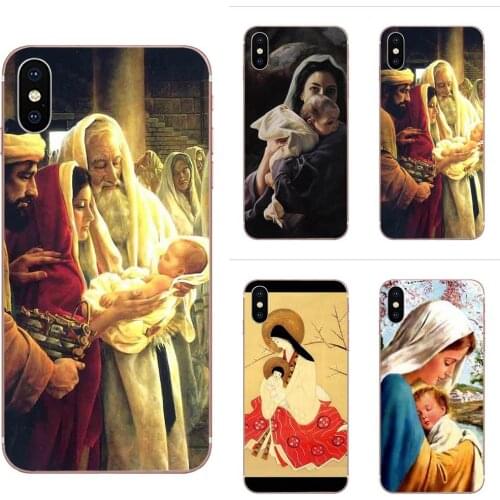 Virgin Mary Christian Christmas Jesus For Xiaomi Redmi K30 K20 Pro 5G Note 9 PRO Max 9s Mi9 mi10 lite Pro redmi 7 8a a3