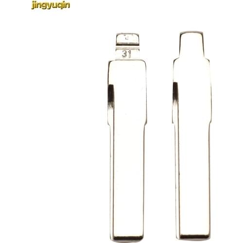 Jingyuqin No.01 31 86 133 149 Remote Car Key Blade For Audi VW Polo Passat B5 Tiguan Golf Santana Bora Seat Skoda HU66 Blank