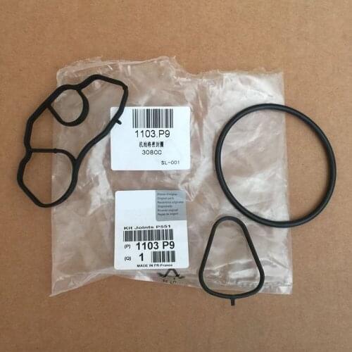 OIL FILTER SEAL POCKET 1613571980 1103P9 Used for Peugeot 2008 208 3008 308 RCZ Citroen C3 C4 C5
