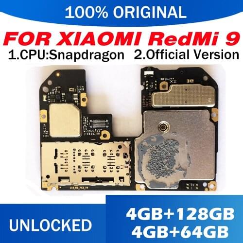 6+128GB Full Working For RedMi NOTE 7 Pro HongMi NOTE 7 Pro Motherboard 100% Unlocked Original Logic Board Mainboard