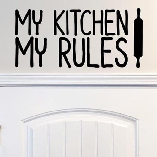 Cute kitchen Waterproof Wall Stickers Home Decor For Living Room Kids Room Wall Decal Home Decor