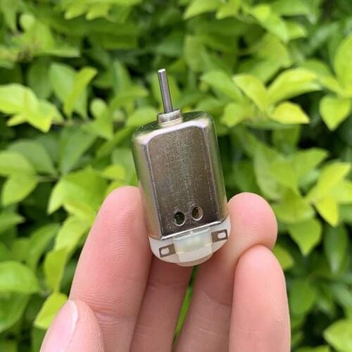 DC 3V 6V miniature 130 motor 13000 rpm high speed silent high torque four-wheel drive toy car motor car ship model