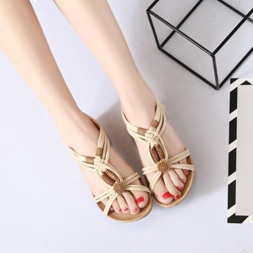 Fashion Sandals Women New Style 2021 Summer Flat Fish Mouth Sandals Foreign Trade Womens Shoes Plus Size