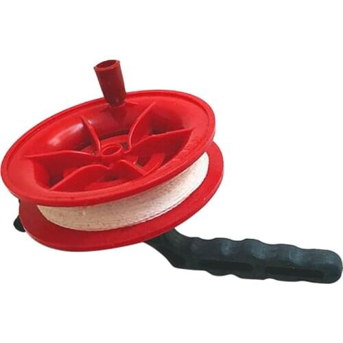 New Cute Cartoon line length 100M Twisted String Line Red Wheel Kite Reel Winder High Quality Gift Drop Shipping