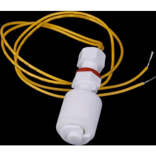 New PP Floating Ball Switch Liquid Water Level Sensor Horizontal Float Switch Down