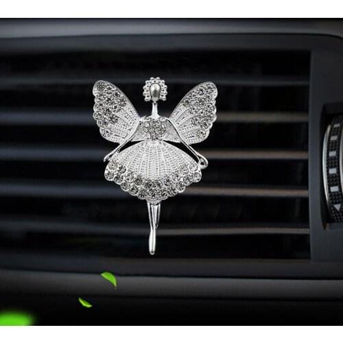 Fairy Style car air freshener perfume bottle diffuser in the car auto Air conditioner outlet vent air Perfume clip