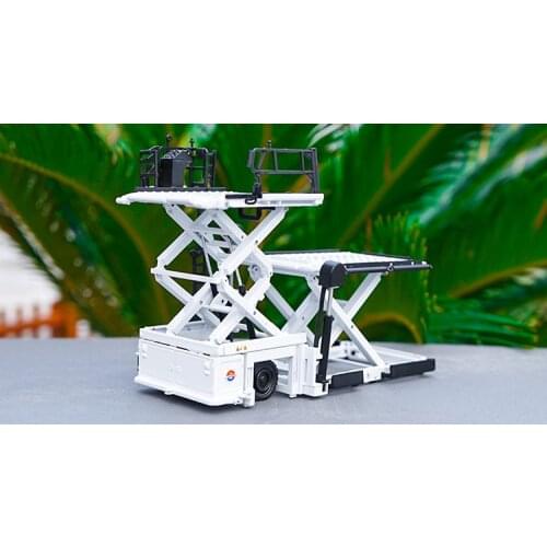 Rare,Collectible 1:50 Scale Airport cargo lifting platform Aircraft special cargo vehicle Airport equipment model Static model