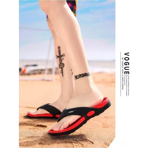 Mens Summer Sandals Open Toe Herringbone Flat Sandals Comfortable Non Slip Massage Sandals Breathable Outdoor Slippers