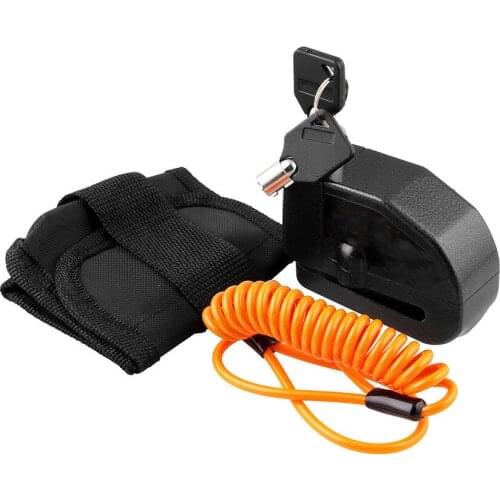 Motorcycle Universal Disc Brake Anti Theft Lock Protection Electric Scooter Off Road Motorcycle Bicycle Safety Alarm Parts