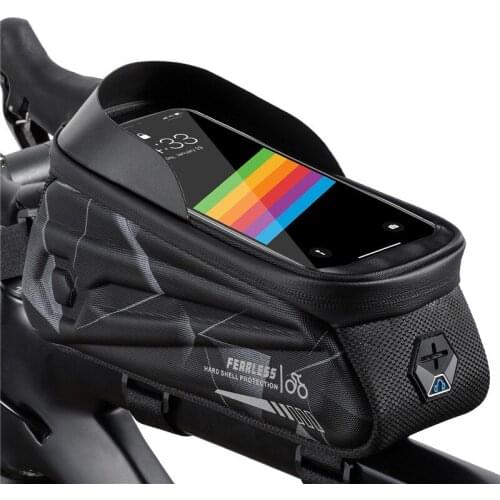 Waterproof Touch Screen Cycling Bag Top Front Tube Frame Bicycle Bag MTB Road Bike Bag Phone Case Bike Accessories