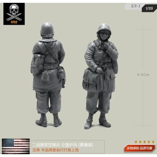 1/35 Resin Soldier Forces model Figure Kits Self-assembled XN-1