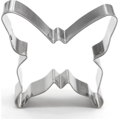 5PCS Christmas Stainless Steel Cookies Tools Sandwich Bread Cutter Kitchen Pastry Tools Fondant Biscuit Cake Vegetable Cutter