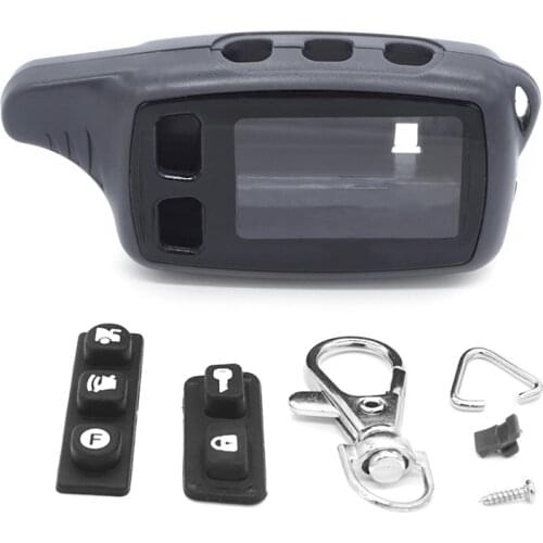 Case Keychain cover For Russia Two Way Car Alarm Tomahawk Tw9010 Case Keychain For Two Way Car Alarm Remote Controller