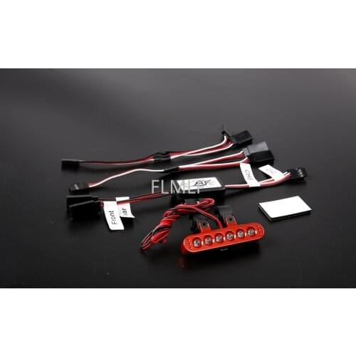 CNC Light Base Taillight Set 2 Fit for 1/5 HPI ROVAN ROFUN KM GTB TS BAJA 5B 5SC 4WD New Spare Parts