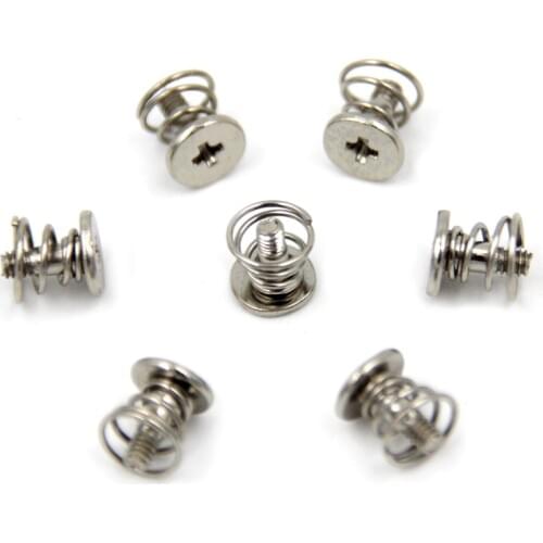 30Pcs M2 M2.5 Phillips Screw with Spring Graphics Card Radiator Bolts Video Card Radiator Fixing Screw 6.8mm-11mm Length