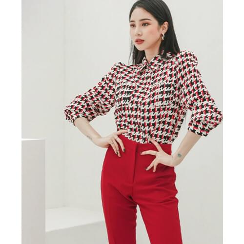 Lady Laixi Collar Blouses