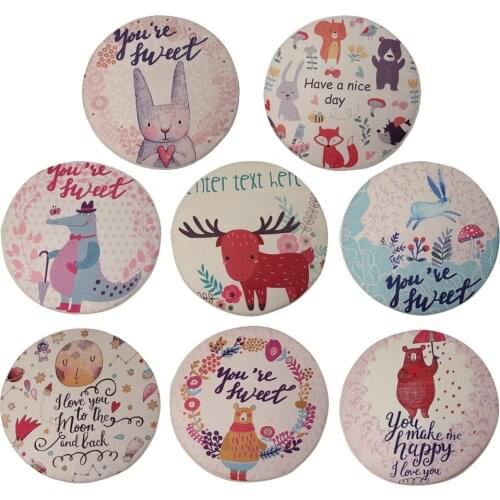 Cartoon Soft Cushion Little Children Sitting Mats Activity Game Rug Have Fun