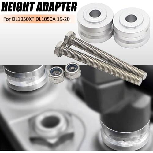 NEW Motorcycle Accessories CNC Handlebar Risers Height Up Adapters For Suzuki DL1050XT DL1050A V-Strom V Strom VSTROM DL1050
