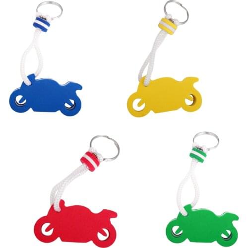 Portable Floating Motorcycle Keyring Buoyant Key Ring For Water Sports