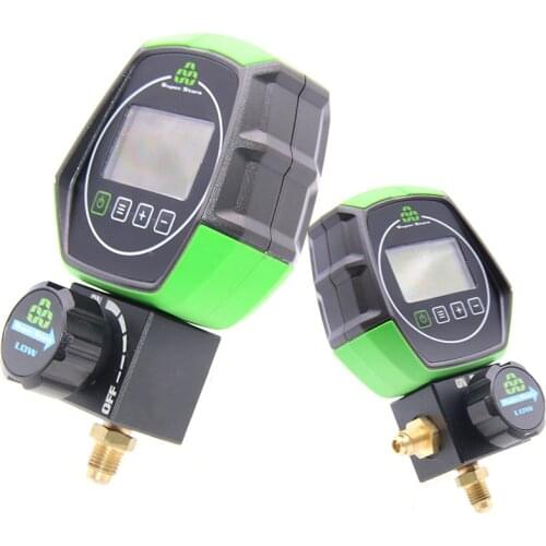 Air Conditioning Refrigerant scale Automobile Car Fluorinated Pressure Gauge Manifold Fluorine Filling Refrigeration Meter