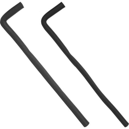 Swap Heater Hose 90 Degree Molded Heater Hose Kit Fit for Chevrolet LS Series Engine 5/8in 3/4in ID