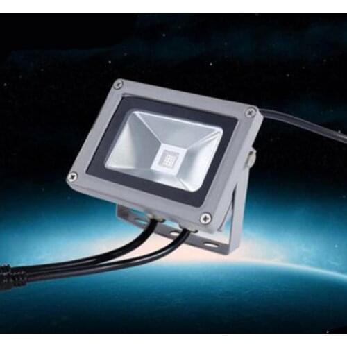 24V 10W 20w 30w 50w RGB DMX LED Flood Light Lamp Outdoor DMX512 Control Outdoor Wall LED Floodlight Landscape Spot