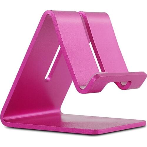 Universal Aluminum Metal Mobile Phone Tablet Holder Stand For iPhone Charger for 7 7S 6 6s 5S 5C 8 x for iPhone