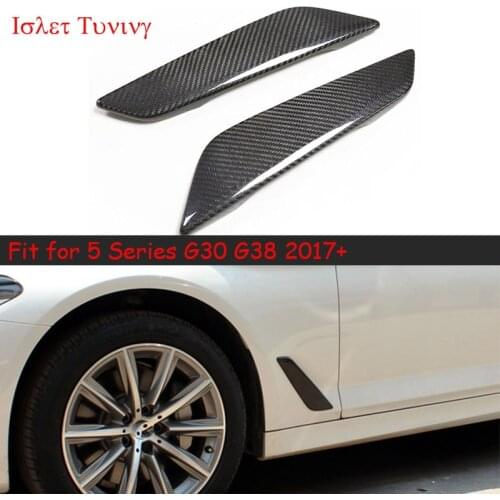 Dry Carbon Fiber G30 Vent fender for BMW 5 Series G30 G38 Front Fender Vent Trims 2017 2018 2019 2020