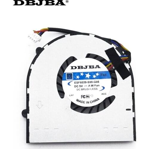 CPU cooling fan for Lenovo ideapad U160 U165 DFS400805L10T F99C mg60070v1-b080-s99 Fan